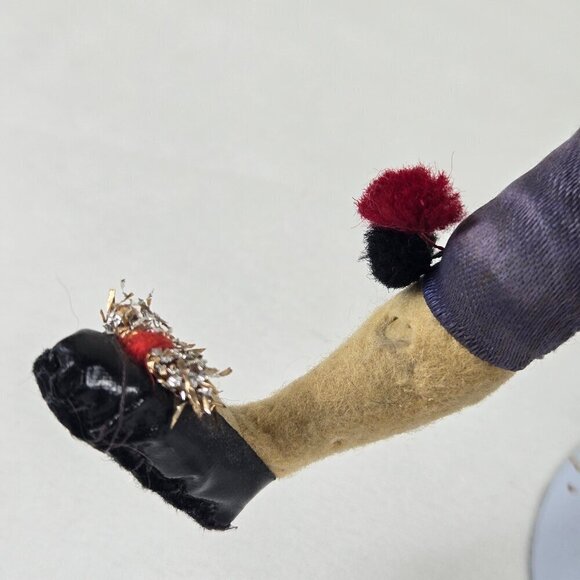 Vintage Klumpe Flamenco Dancer Doll Handmade 1950's Numbered Comes With Stand - Picture 4 of 16